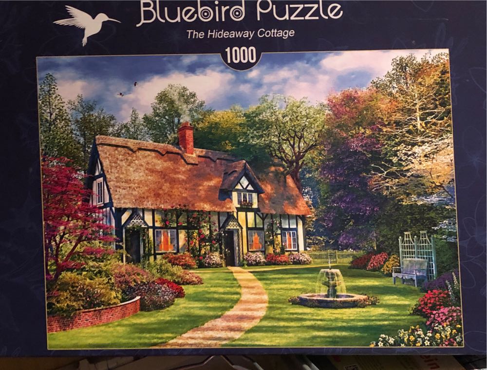 Bluebird The Hideaway Cottage Piece Jigsaw - Bluebird Puzzle puzzle collectible [Barcode 3663384703126] - Main Image 2