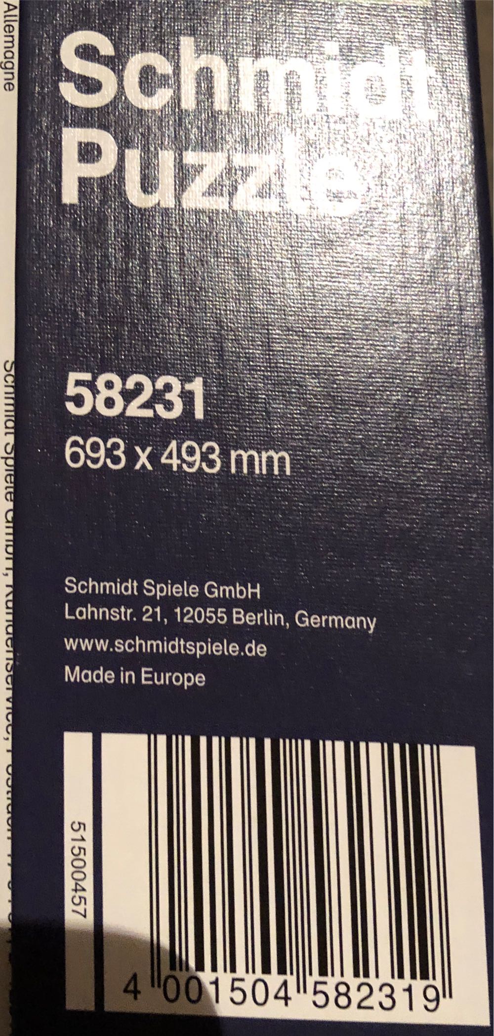 Schmidt Friends On Four Paws Vier 58231 De 58231 Teile Freunde Auf - Schmidt puzzle collectible [Barcode 4001504582319] - Main Image 2