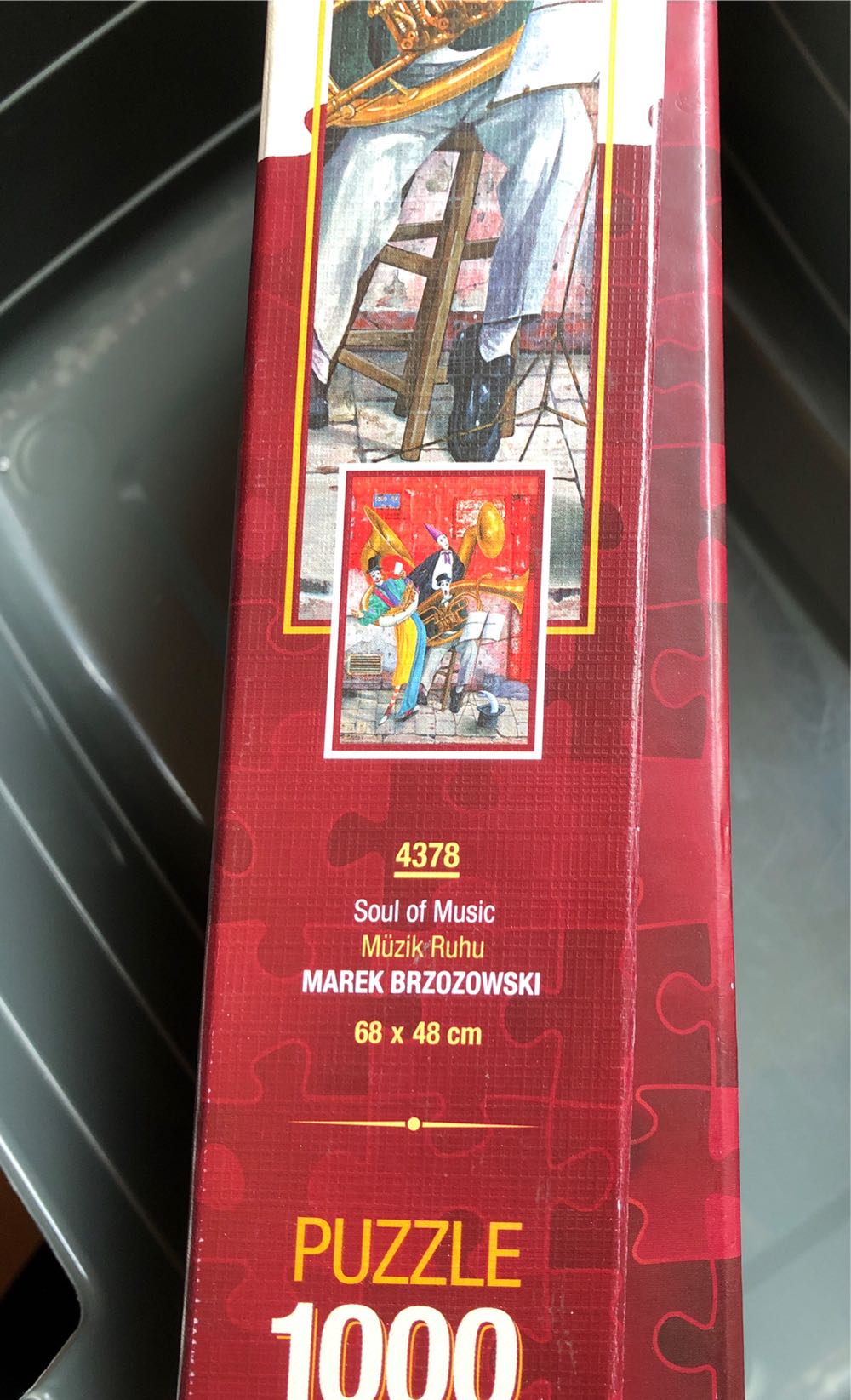 Art Puzzle Soul Of Music Piece Jigsaw Puzzle - Art Puzzle puzzle collectible [Barcode 8697950843782] - Main Image 2