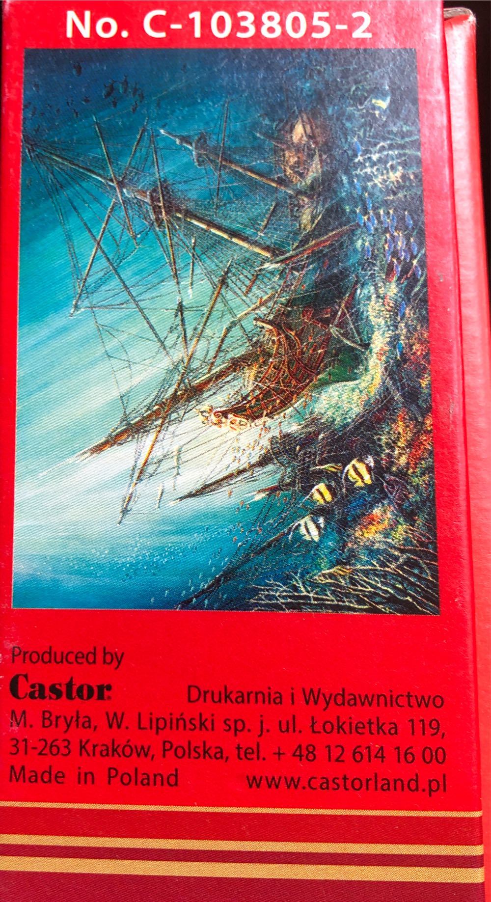 Treasure Jigsaw Castorland Ocean Treasure El. Castorland De 103805 - Castorland Puzzle puzzle collectible [Barcode 5904438103805] - Main Image 2