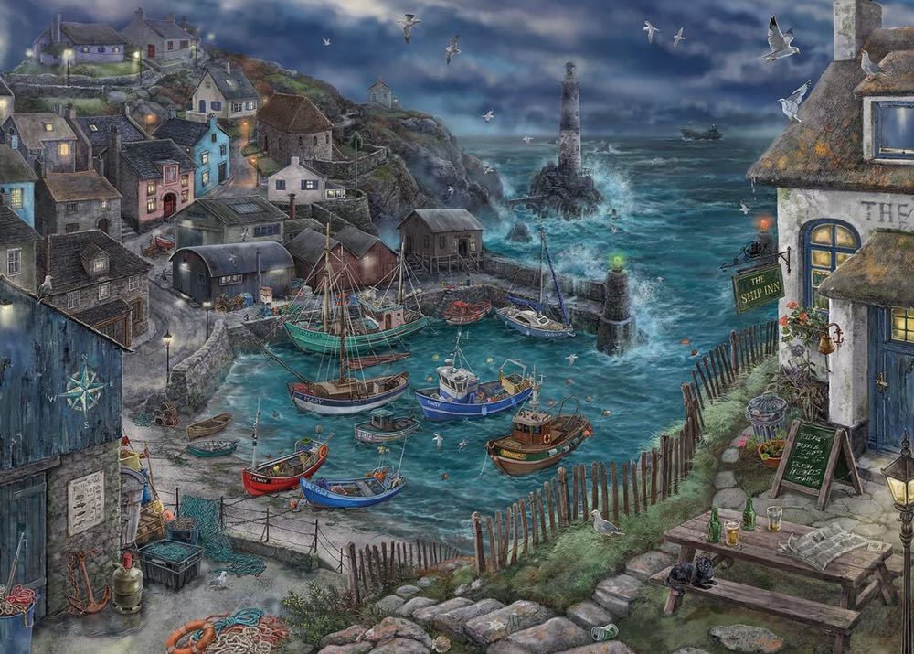 Treacherous Harbour - Ravensburger puzzle collectible [Barcode 4005556173655] - Main Image 2