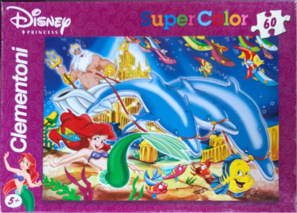 Disney’s Ariel 🟦 - Clementoni puzzle collectible [Barcode 8005125267675] - Main Image 1