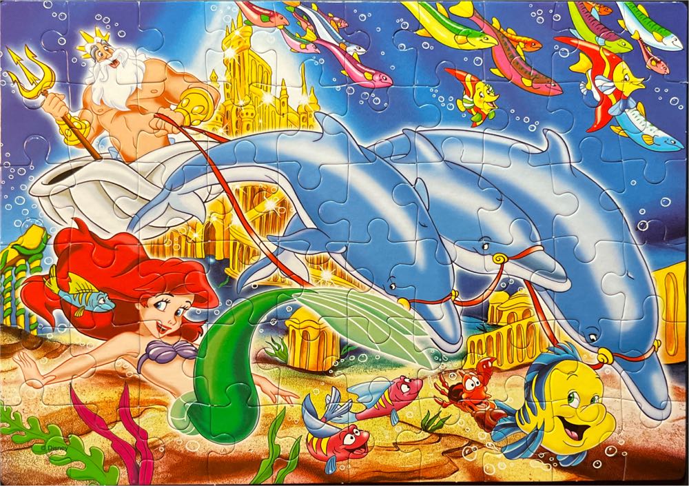 Disney’s Ariel 🟦 - Clementoni puzzle collectible [Barcode 8005125267675] - Main Image 3