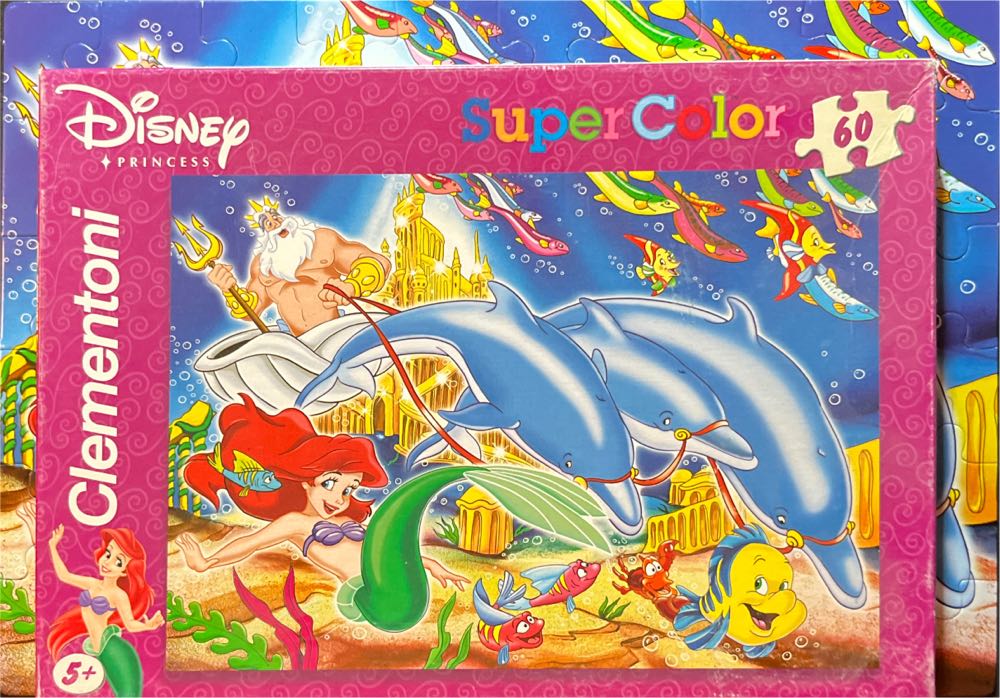 Disney’s Ariel 🟦 - Clementoni puzzle collectible [Barcode 8005125267675] - Main Image 4