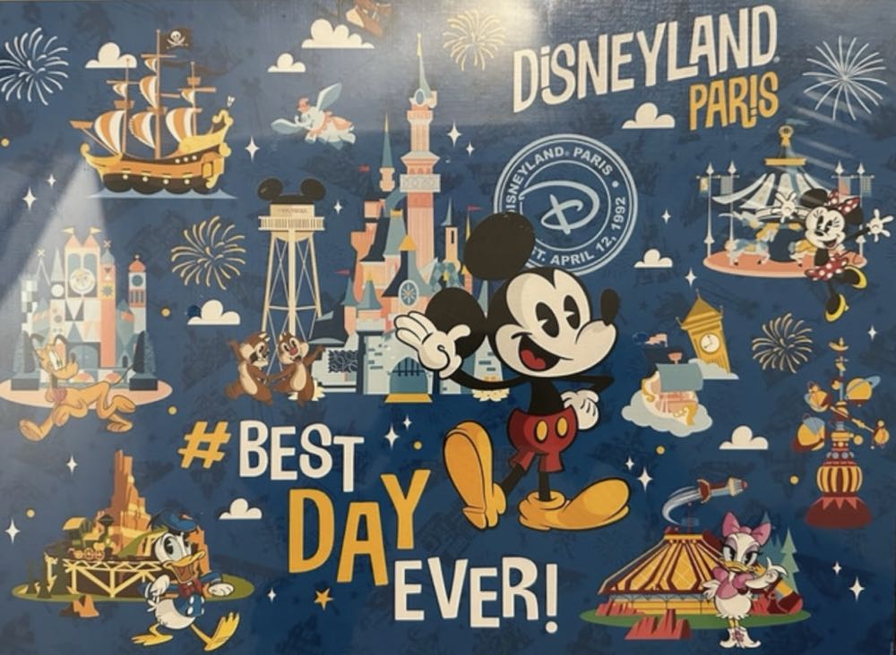Disneyland Paris “Best Day Ever” - Clementoni puzzle collectible - Main Image 2