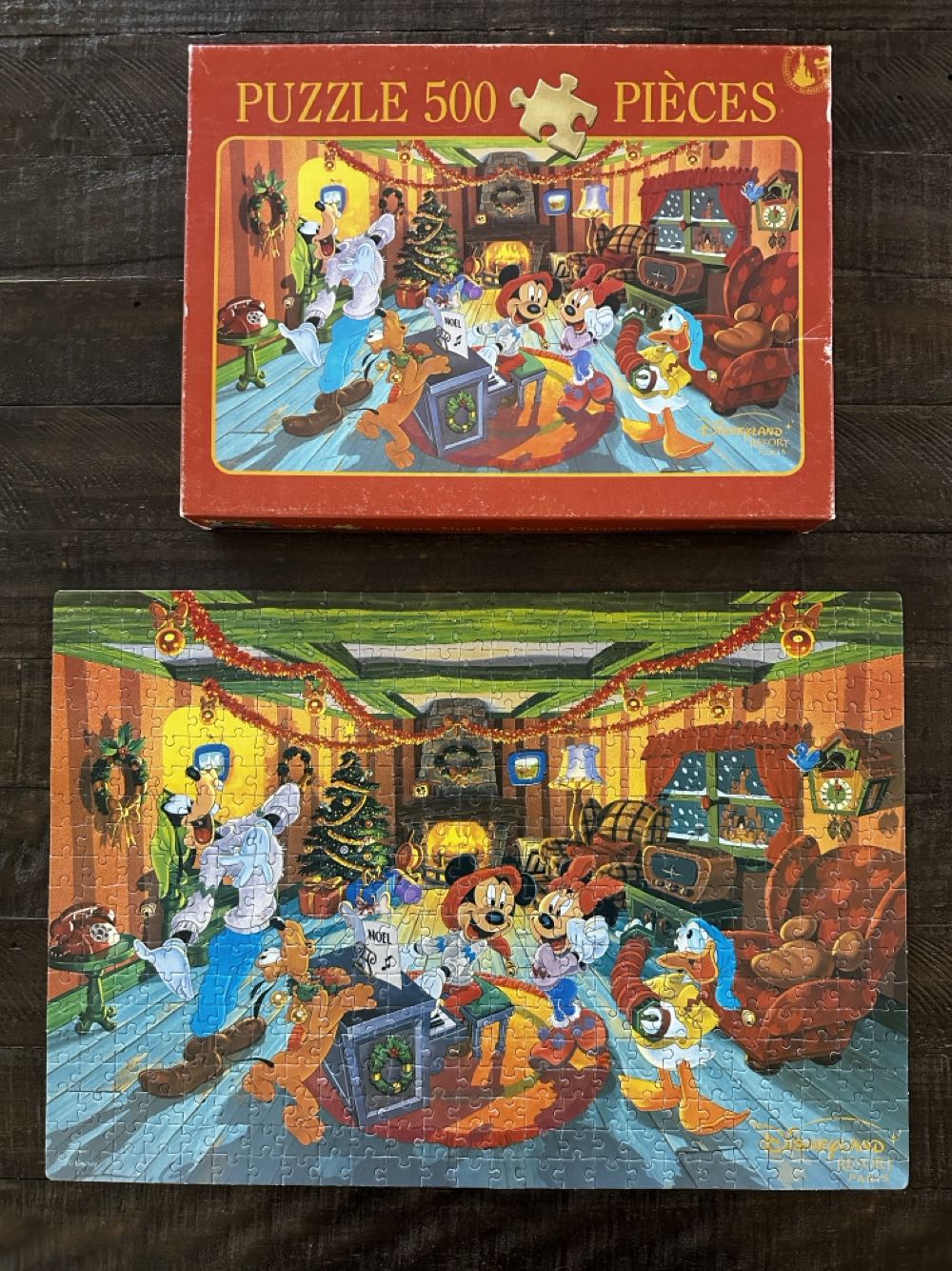 Disneyland Paris “Merry Christmas”  puzzle collectible - Main Image 3