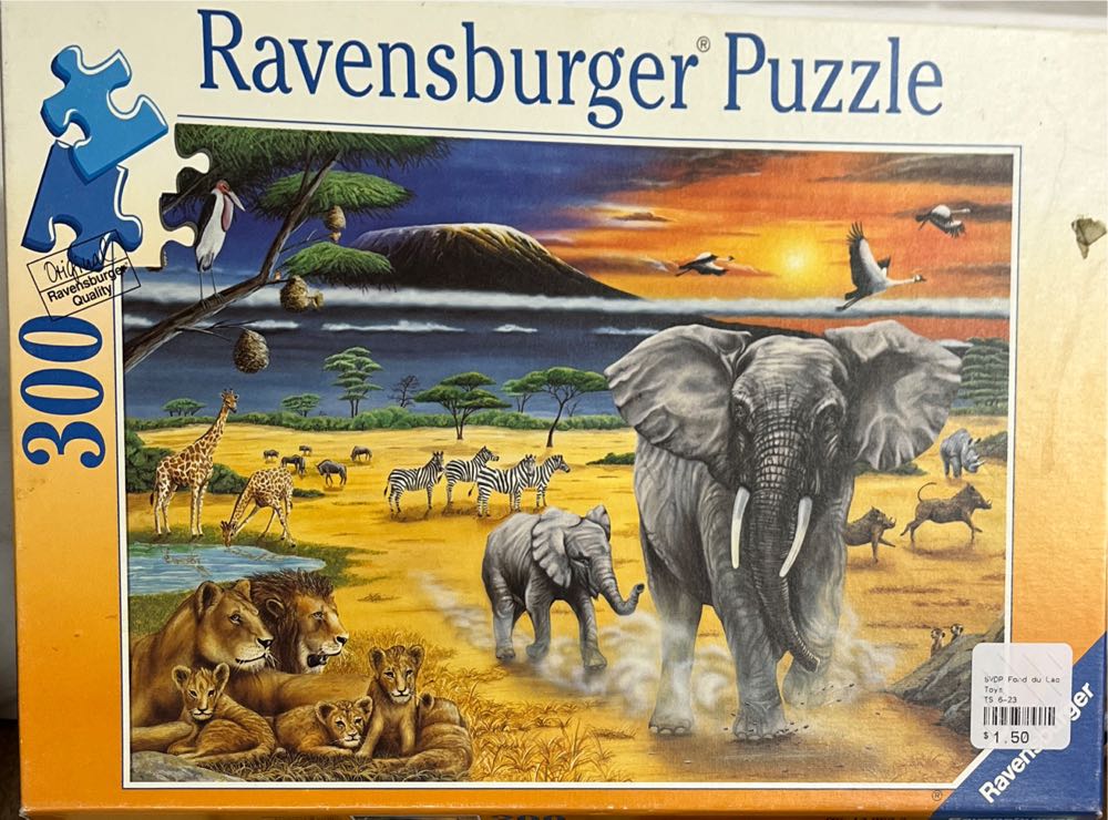 Indiana University Memorial Stadium 500 Piece New With Easel