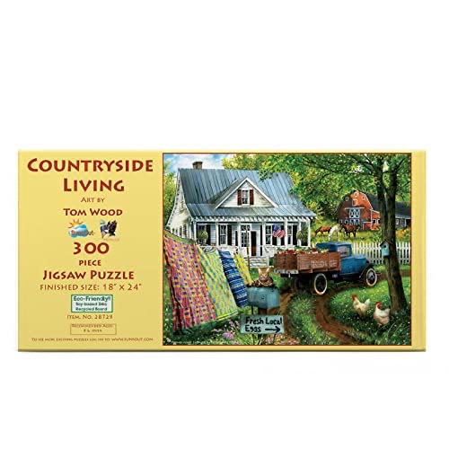 Countryside Living - SunsOut puzzle collectible [Barcode 796780287297] - Main Image 1