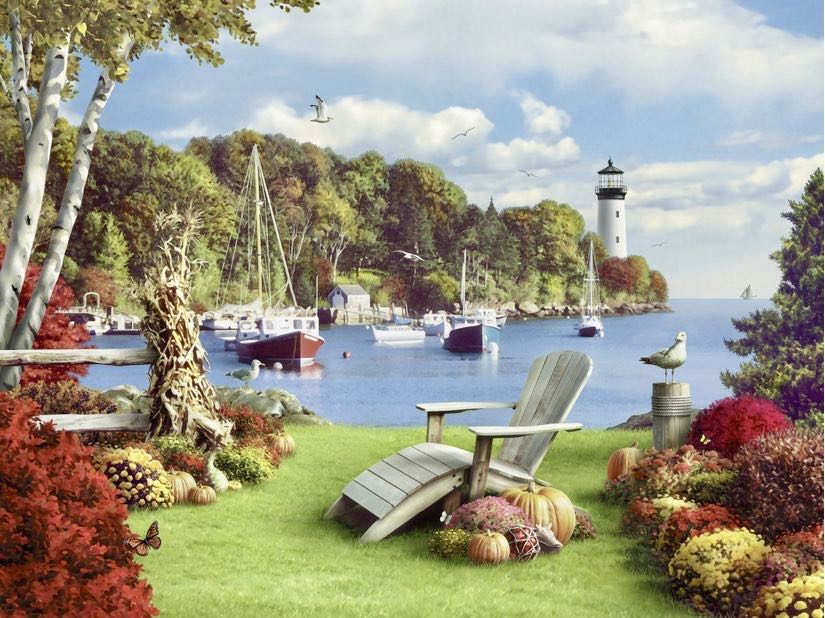 One Autumn Afternoon - FX Schmid puzzle collectible [Barcode 099252788323] - Main Image 2