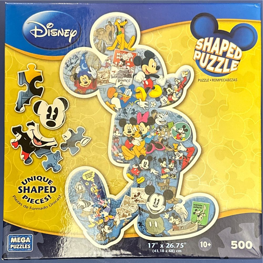 Mickey Mouse - Mega Puzzles puzzle collectible [Barcode 072348509002] - Main Image 1