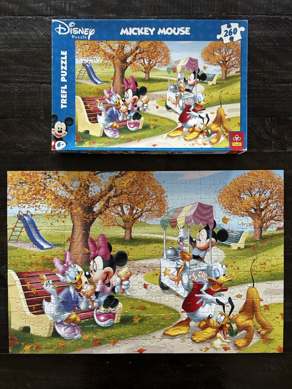 Mickey Mouse In The Park - Trefl puzzle collectible [Barcode 5900511130836] - Main Image 3