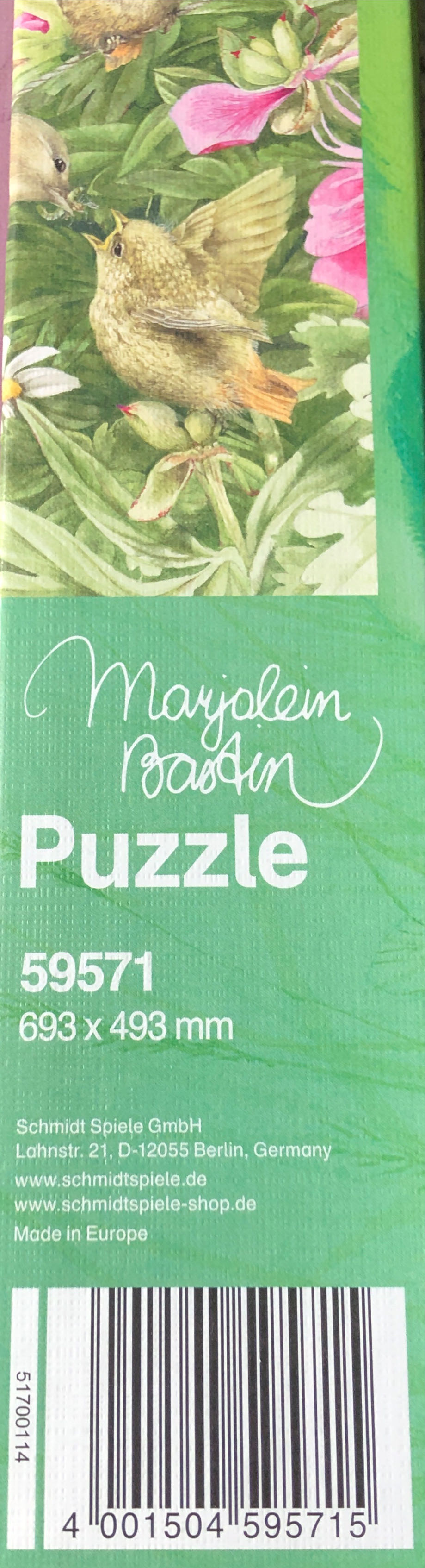 Feest In De Feast In The Meadow Teile Schmidt Marjolein Bastin Bastin: Festmahl Auf Der 59571 Meadow On - Schmidt puzzle collectible [Barcode 4001504595715] - Main Image 2