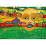 Buffalo Games Blanc Rainbow Sandwich 300 Piece Jigsaw Puzzle