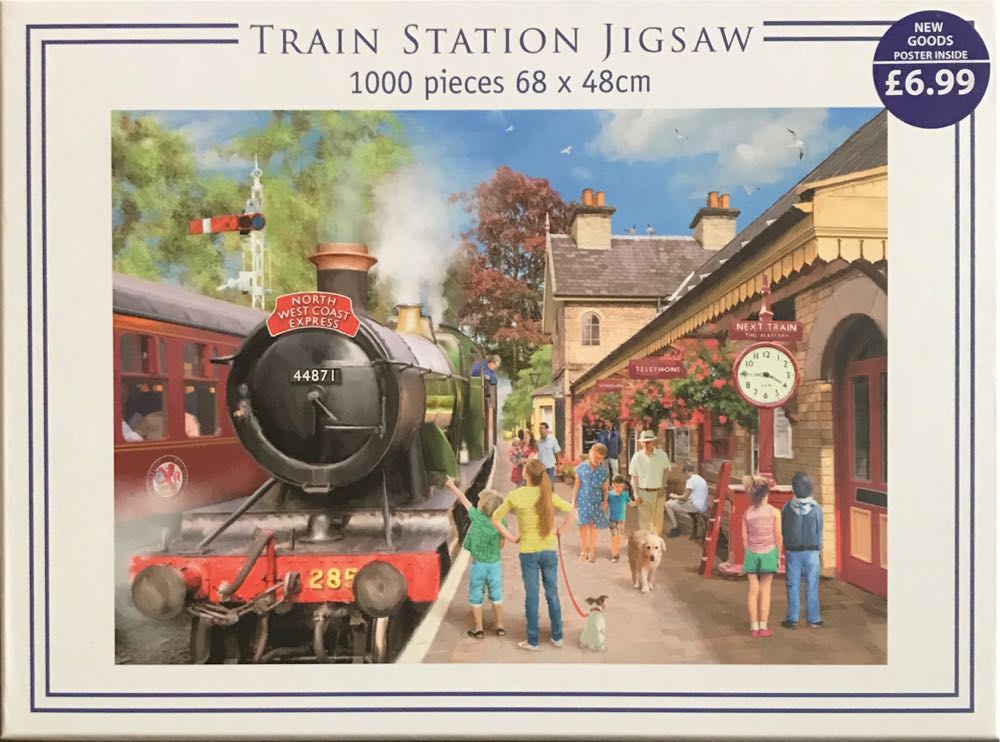 Train Station - Cancer Research puzzle collectible [Barcode 5056238548857] - Main Image 1