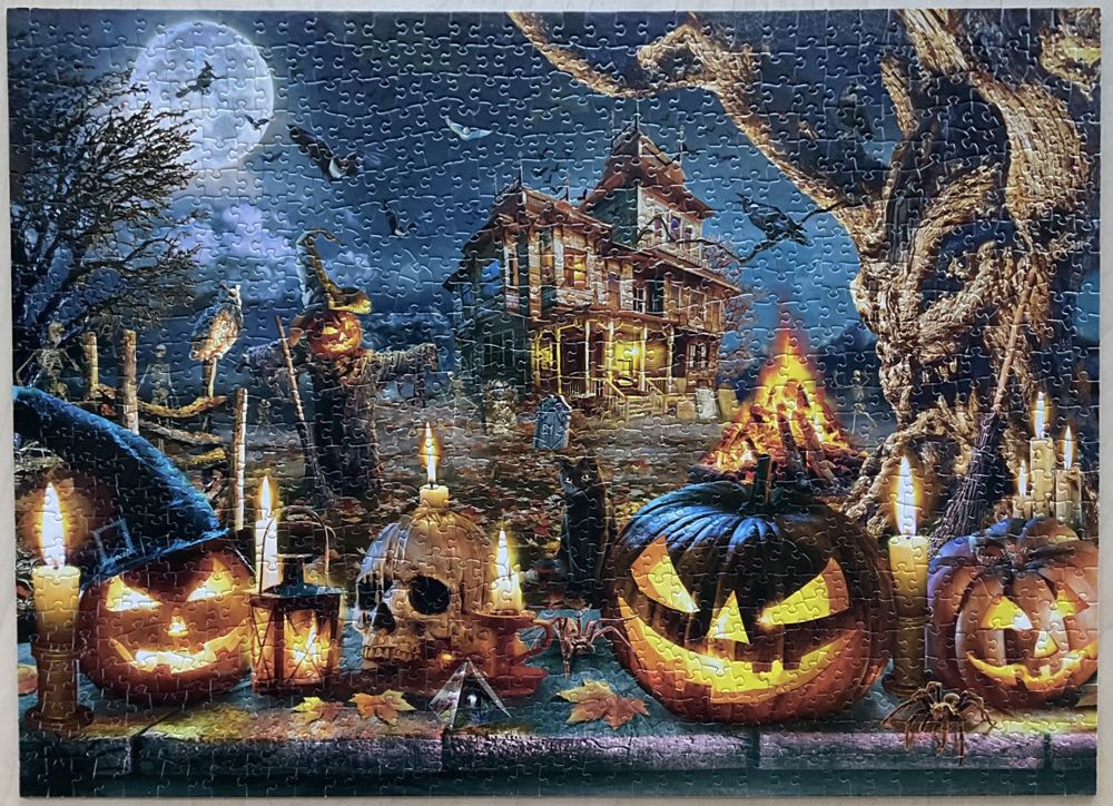 Halloween Nightmare - Vermont Christmas Company puzzle collectible [Barcode 819273024077] - Main Image 2
