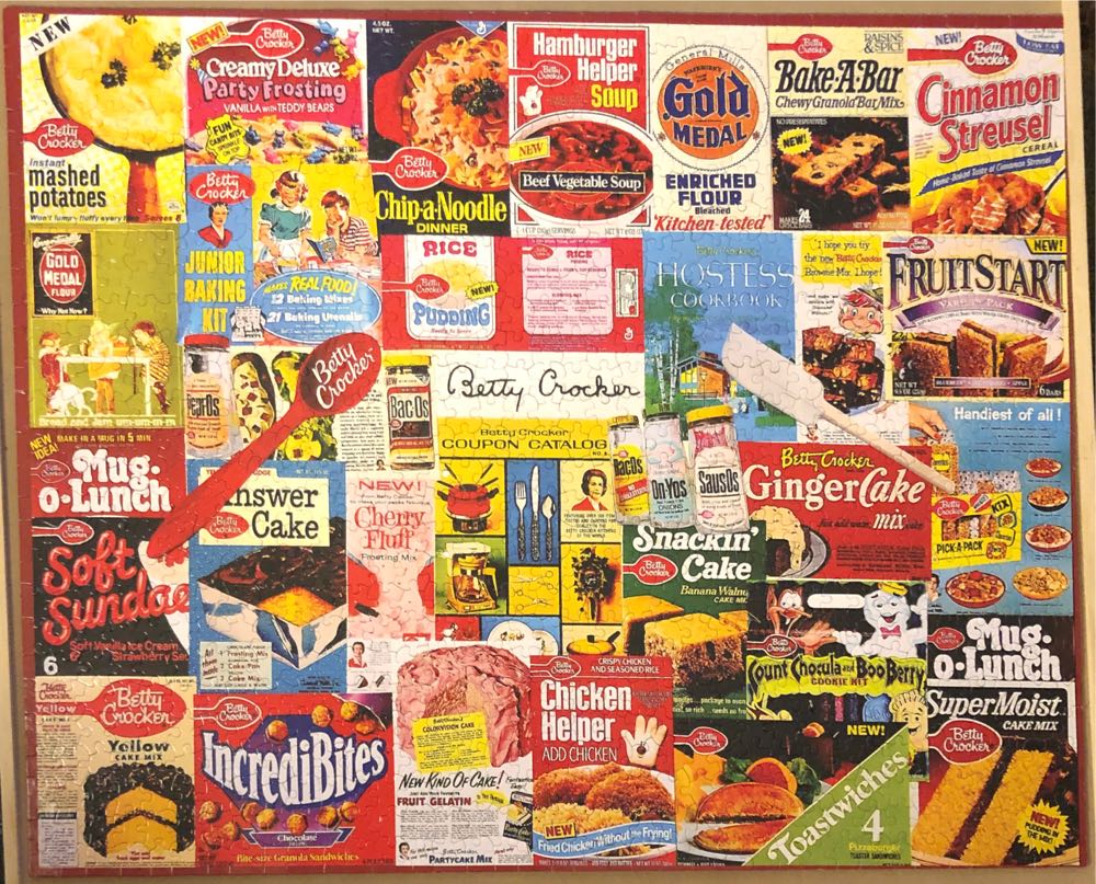 Betty Crocker - White Mountain puzzle collectible [Barcode 724819259595] - Main Image 2