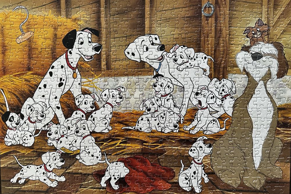101 Dalmatians - Schmidt Puzzle puzzle collectible [Barcode 4002998028475] - Main Image 2