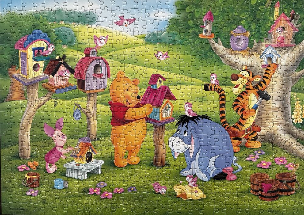 D-500-326: Nice Birdhouse (SOLD) - Tenyo puzzle collectible [Barcode 4905823933268] - Main Image 2