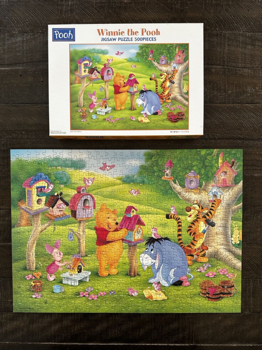 D-500-326: Nice Birdhouse (SOLD) - Tenyo puzzle collectible [Barcode 4905823933268] - Main Image 4