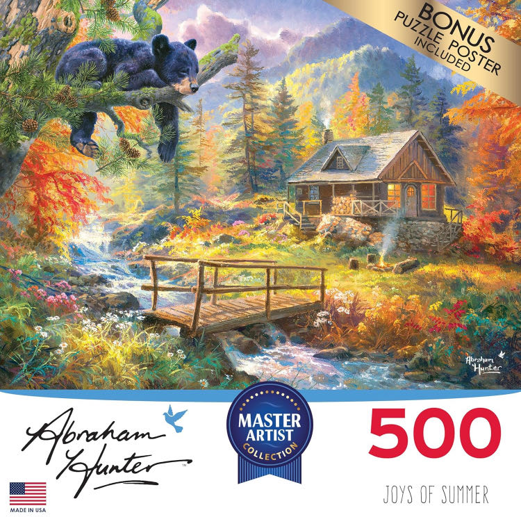 Joys Of Summer (NIB)🧩 - RoseArt puzzle collectible [Barcode 4895145442893] - Main Image 2