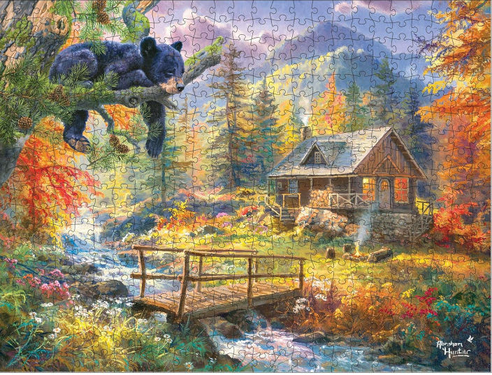 Joys Of Summer (NIB)🧩 - RoseArt puzzle collectible [Barcode 4895145442893] - Main Image 3