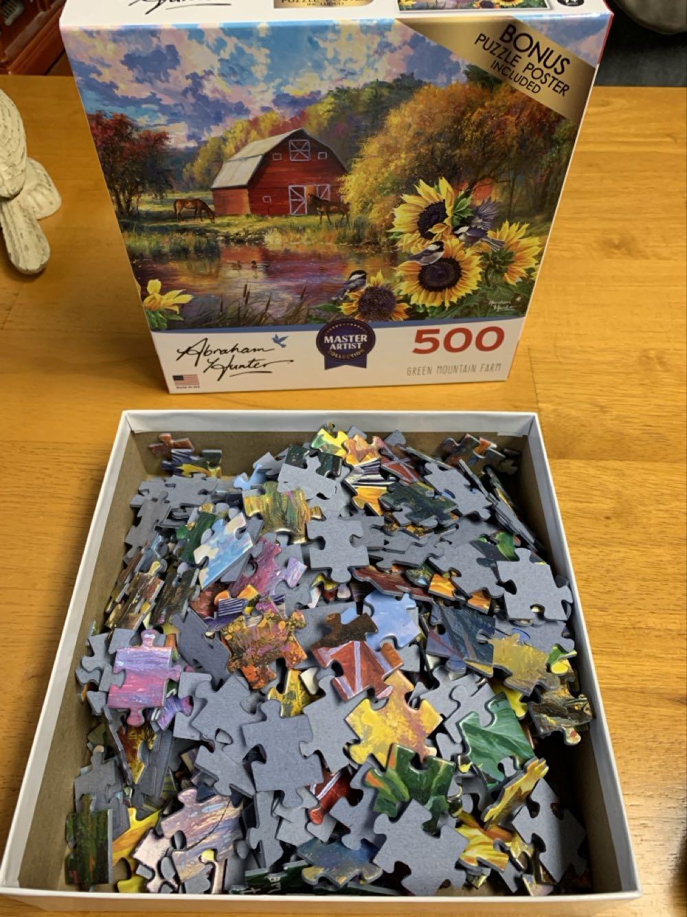 Green Mountain Farm - Rose Art puzzle collectible [Barcode 4895145442923] - Main Image 4