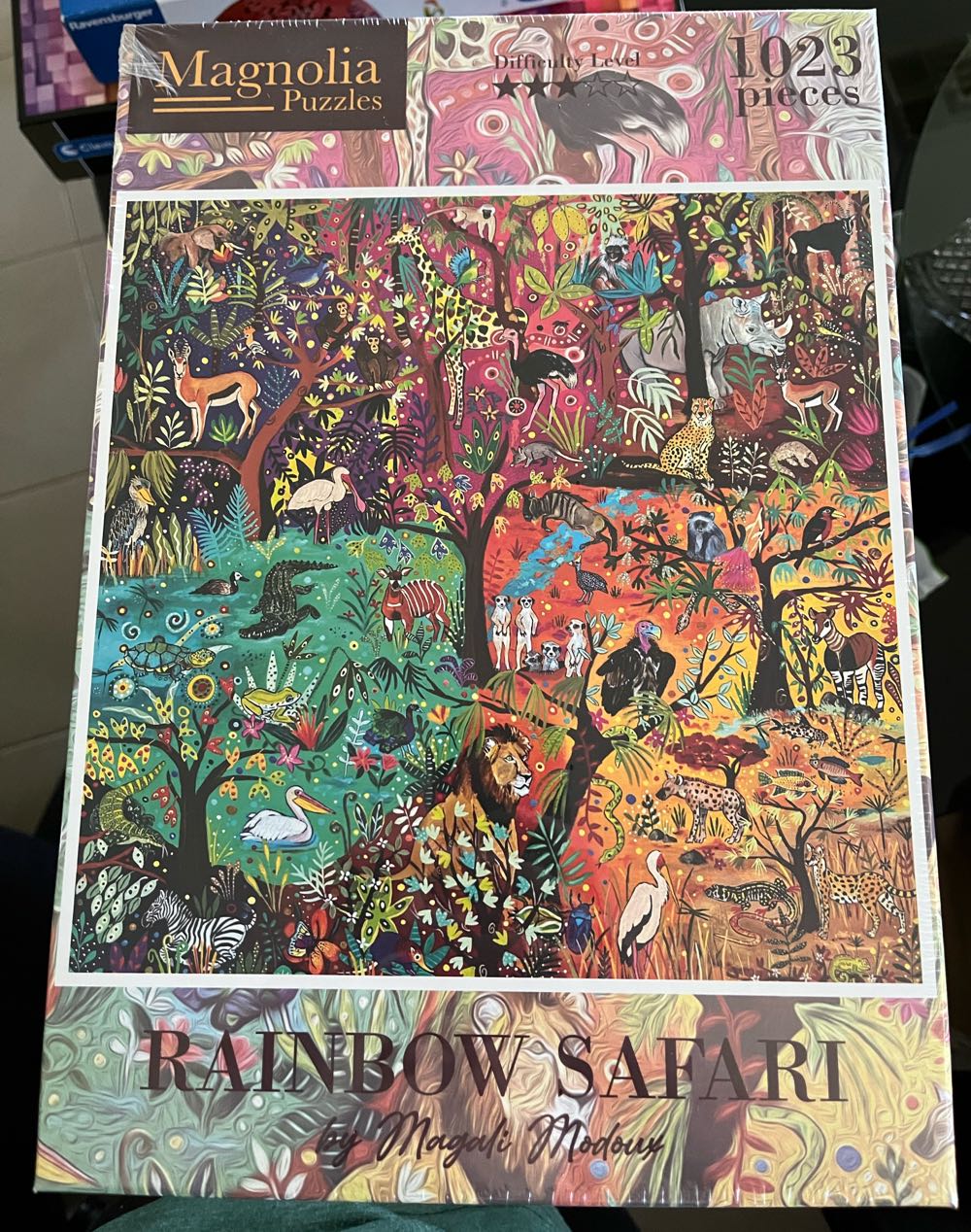 Rainbow Safari - Magnolia Puzzles puzzle collectible [Barcode 8699375068559] - Main Image 2