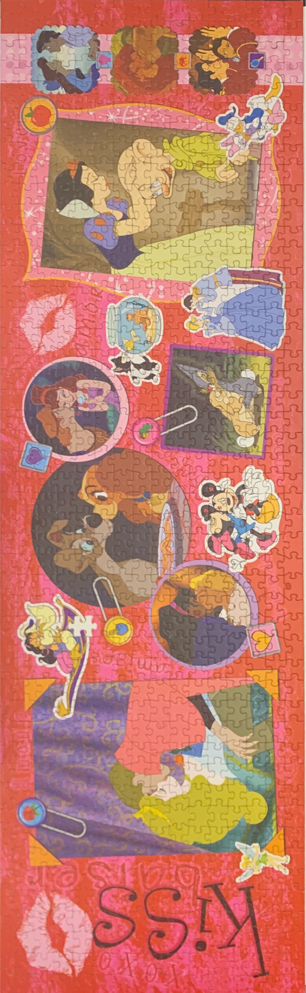 The Disney Kiss - Mega Puzzles puzzle collectible [Barcode 072348505714] - Main Image 2