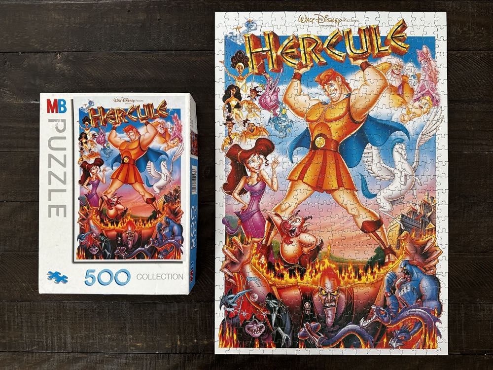 Hercules - Milton Bradley puzzle collectible [Barcode 5023117029936] - Main Image 3