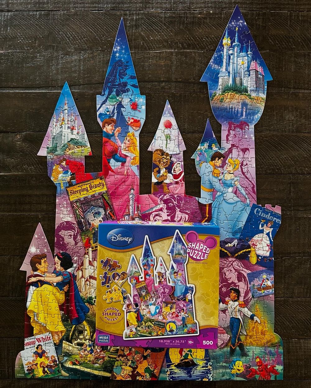 Princess Castle - Mega Puzzles puzzle collectible [Barcode 072348508937] - Main Image 3