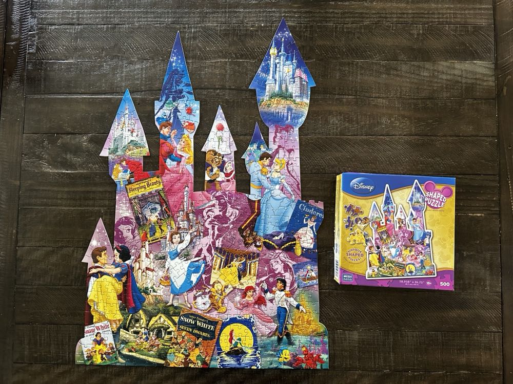 Princess Castle - Mega Puzzles puzzle collectible [Barcode 072348508937] - Main Image 4