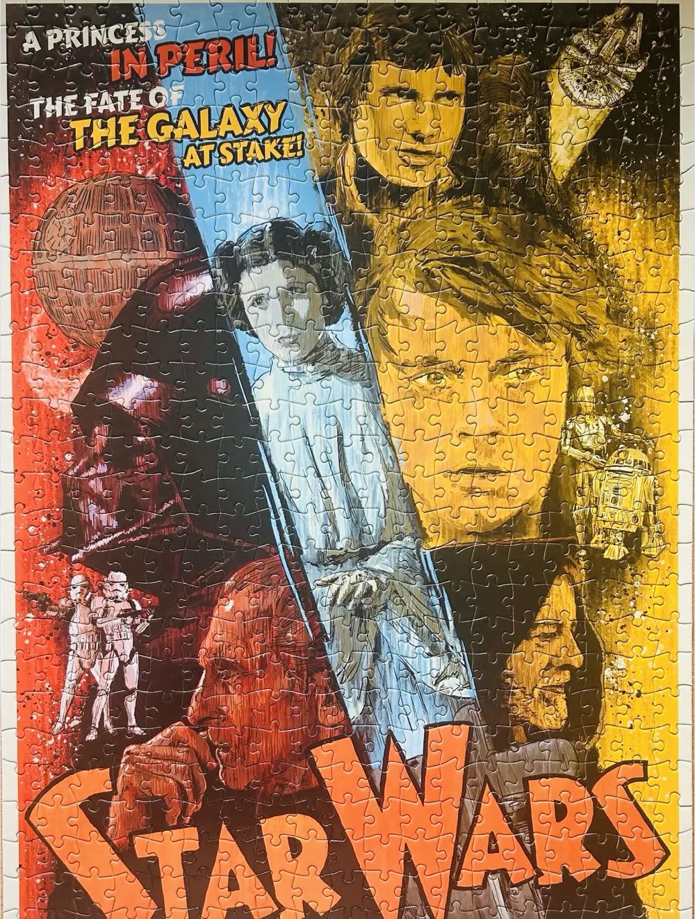 0138 Buffalo: Star Wars - The Fate Of The Galaxy At Stake - Buffalo puzzle collectible [Barcode 079346330126] - Main Image 2