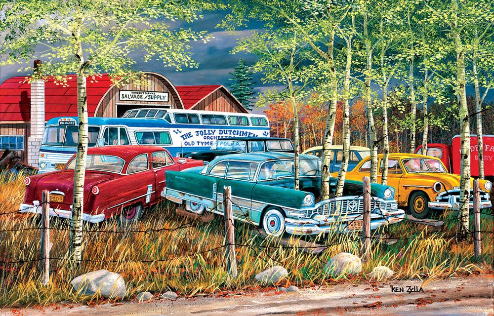 Jewels In The Rough 🟦 - SunsOut puzzle collectible [Barcode 796780397675] - Main Image 2