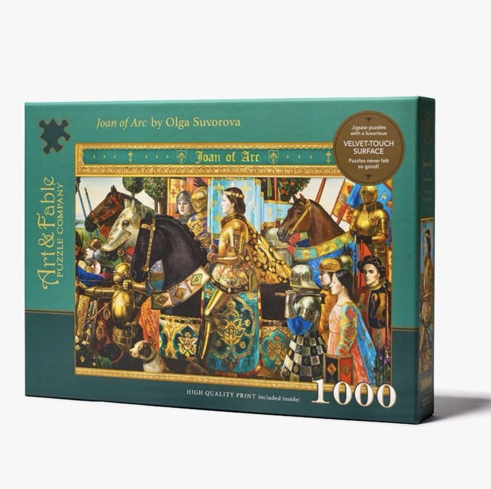 Joan Of Arc - Art & Fable puzzle collectible [Barcode 850006234547] - Main Image 2