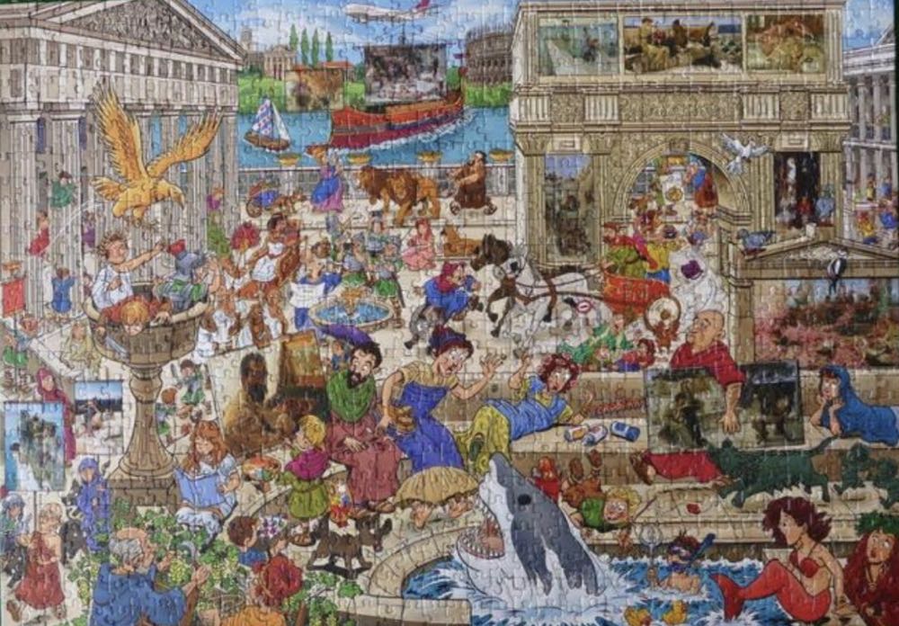 Gallery Edition Alma Tadema - goliath puzzle collectible [Barcode 8720077279100] - Main Image 3