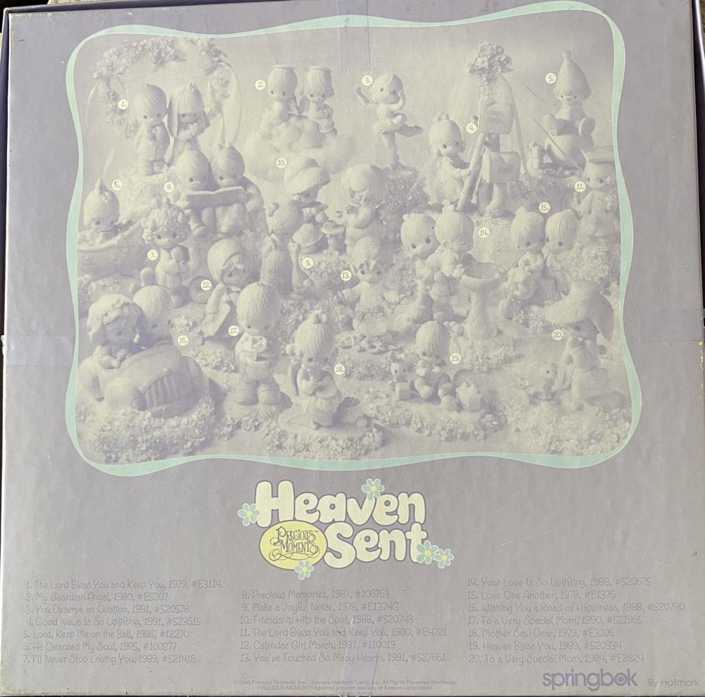 Precious Moments Heaven Sent - Springbok puzzle collectible - Main Image 2