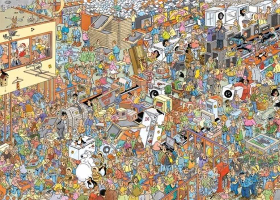 Black Friday/ Kerstkoopjes  - Kerst Koopjes & Black Friday puzzle collectible [Barcode 8710126820254] - Main Image 2