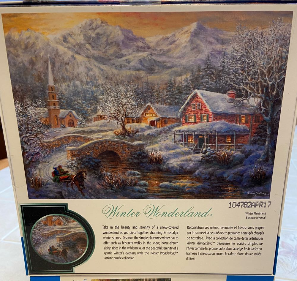 Winter Merriment - Sure Lox puzzle collectible [Barcode 686141007117] - Main Image 2
