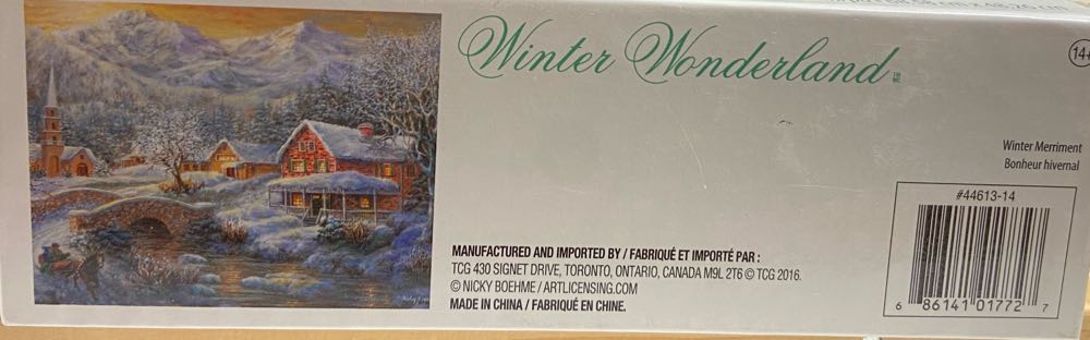 Winter Merriment - Sure Lox puzzle collectible [Barcode 686141007117] - Main Image 3