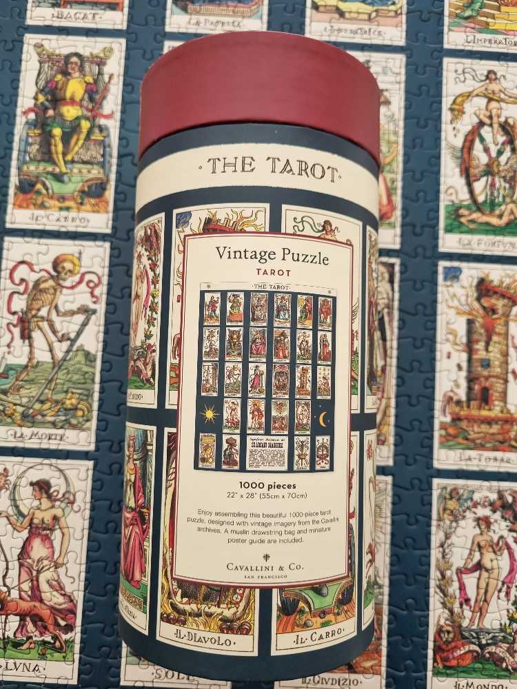 Tarot - Cavallini & Co puzzle collectible [Barcode 9781639471713] - Main Image 4