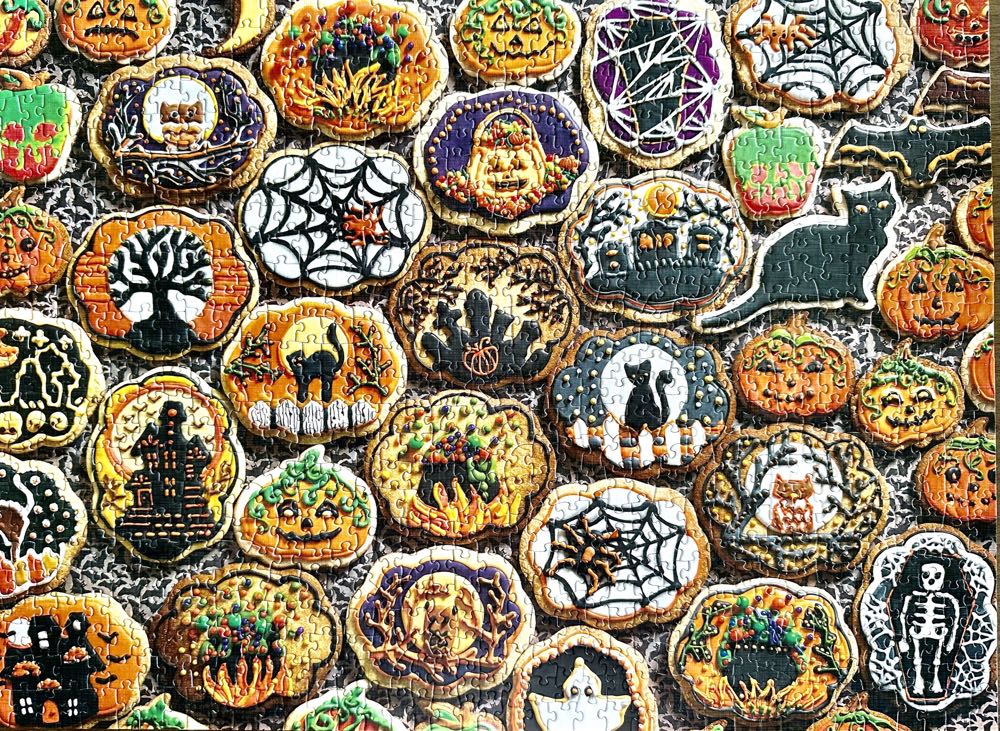 Halloween Cookies - Cobble Hill puzzle collectible [Barcode 625012402071] - Main Image 2