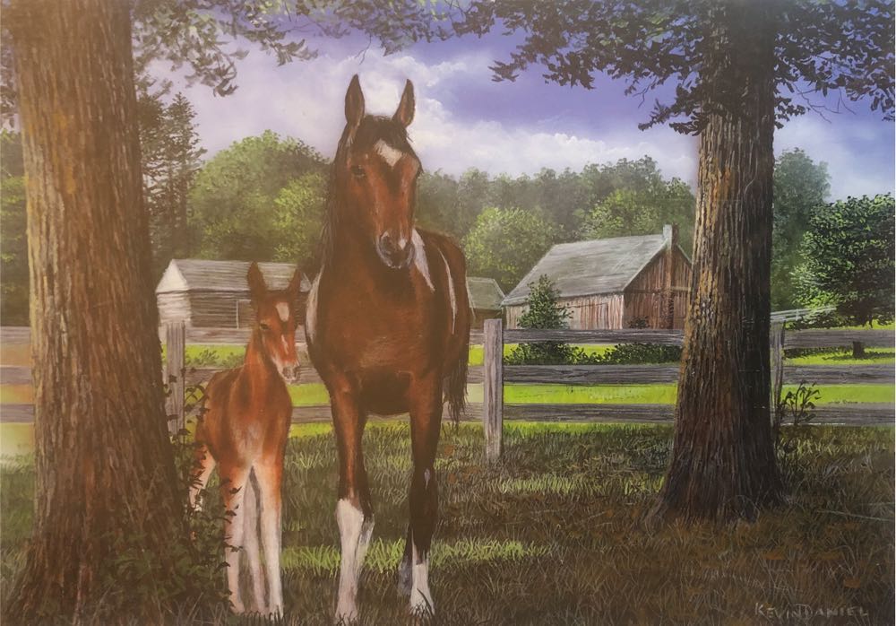 Horses Verkocht - King puzzle collectible [Barcode 8710125053868] - Main Image 2