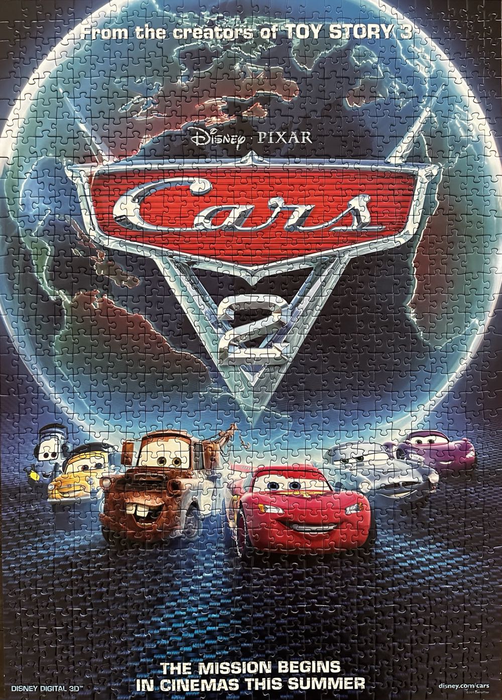 Cars 2 - Ravensburger puzzle collectible [Barcode 4005556190638] - Main Image 2