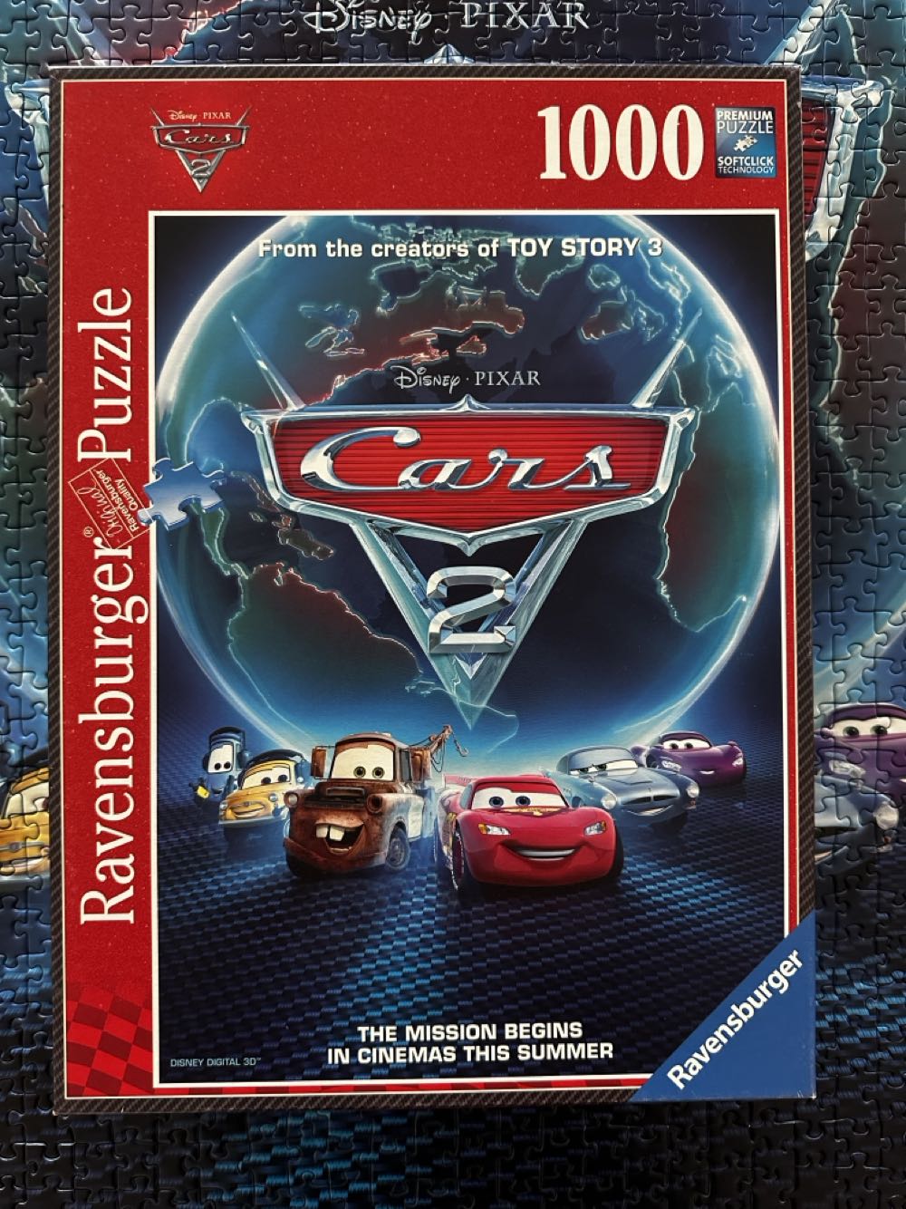 Cars 2 - Ravensburger puzzle collectible [Barcode 4005556190638] - Main Image 3