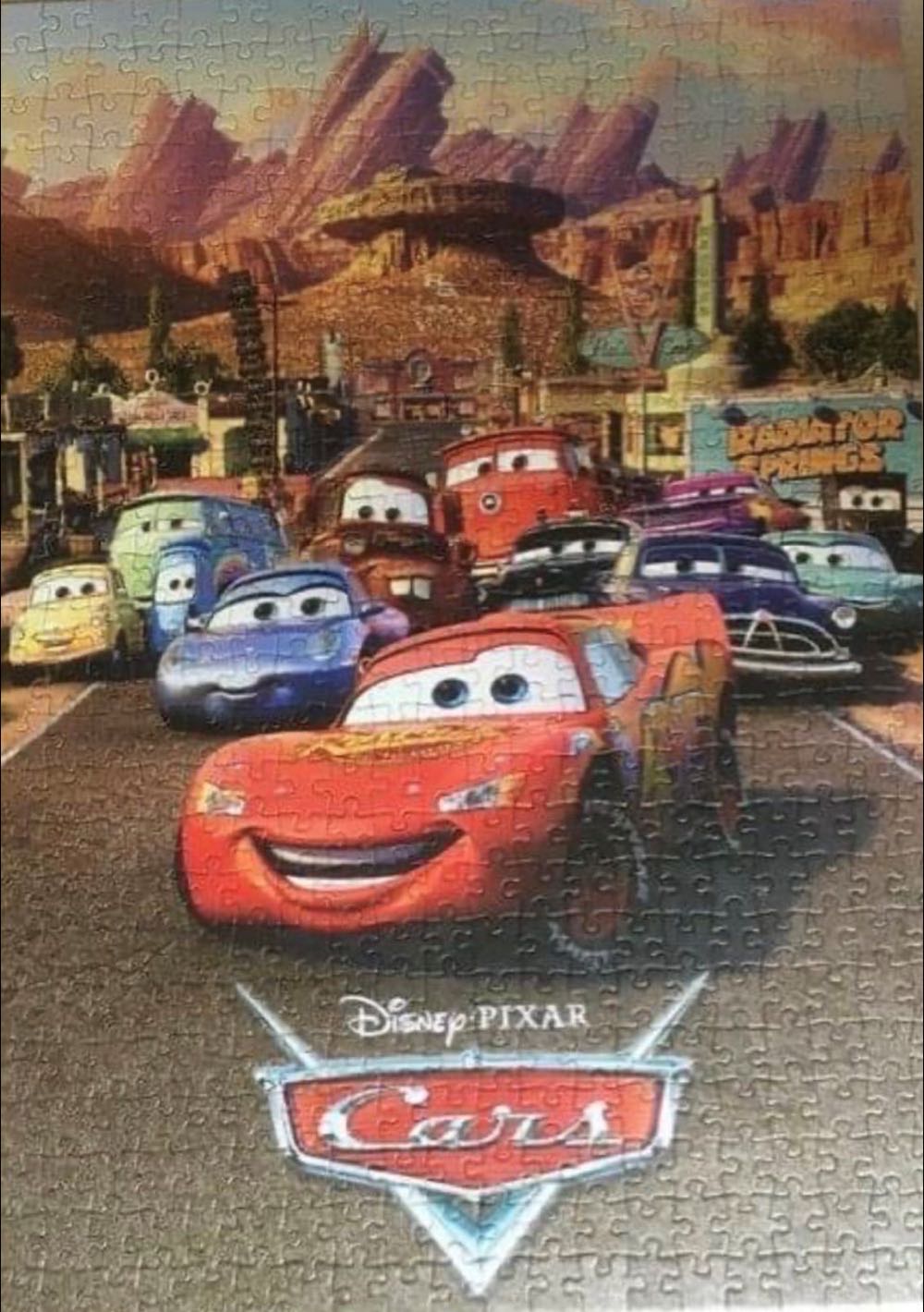 Disney Cars Movie Poster - Jumbo puzzle collectible [Barcode 8710126015193] - Main Image 3