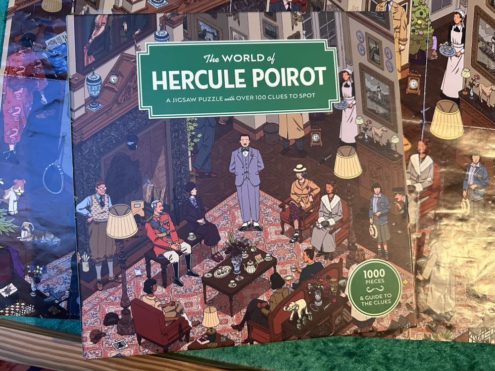 The World Of Hercule Poirot - Laurence King puzzle collectible [Barcode 9781399608671] - Main Image 4