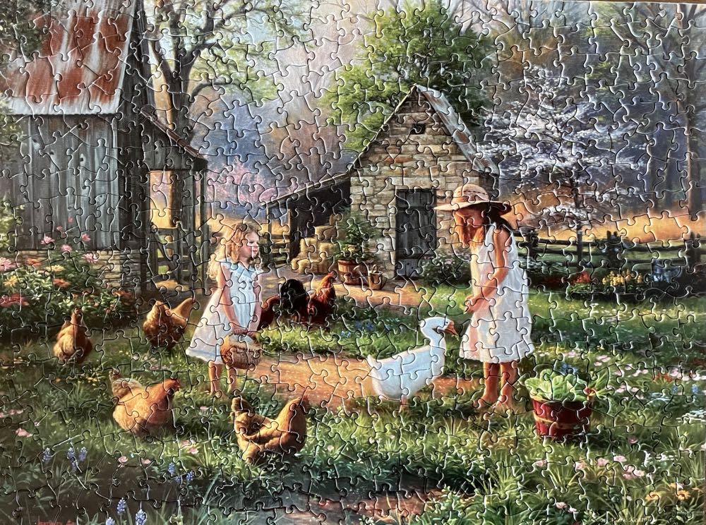 Evening At Grandma’s - SunsOut puzzle collectible - Main Image 2