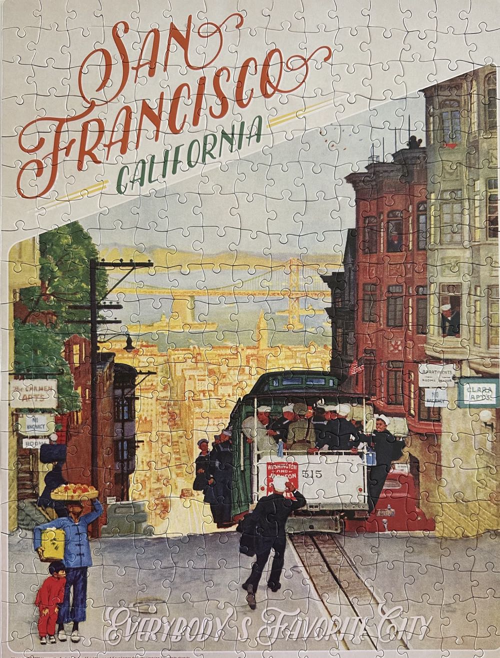 San Francisco - Cardinal puzzle collectible - Main Image 2