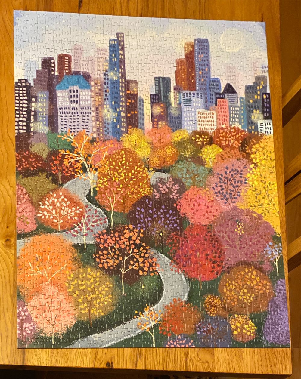 Parkside View - Galison puzzle collectible [Barcode 978735371682] - Main Image 3