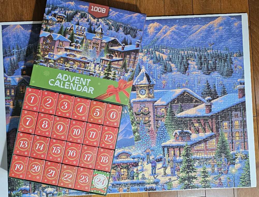 Merry Christmas Advent Calendar - Dingmingtoys Co. Ltd. puzzle collectible - Main Image 3